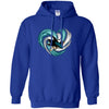 San Jose Sharks T Shirt Hoodie Color Water Heart