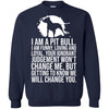 Pitbull T Shirts Hoodie  I Am A Pit Bull I Am Funny Loving And Loyal