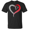 Atlanta Falcons T-Shirts Hoodie Ugly Christmas Sweater Heart