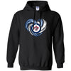 Winnipeg Jets T Shirt Hoodie Color Water Heart