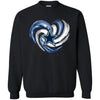 Dallas Cowboys T Shirt Hoodie Color Water Heart