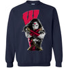 Wisconsin Badgers Wonder Woman Women March Women Rights T Shirts Hoodie