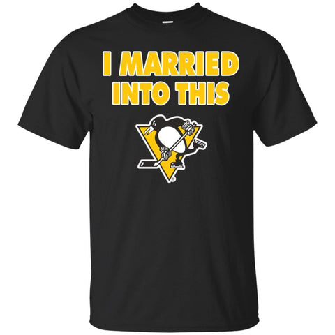 Pittsburgh Penguins T Shirt I Married Into This T Shirts Hoodie