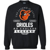 Baltimore Orioles T Shirts Hoodie The Legend Is Alive