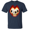 Soccer Washington Redskins T Shirts Hoodie Fire Heart