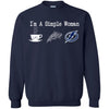 Tampa Bay Lightning T Shirt Hoodie I Am A Simple Woman Love Coffe Pizza Tampa Bay Lightning