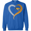Towson Tigers T Shirt Hoodie Ugly Christmas Sweater Love Heart