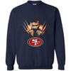 Wolverine San Francisco 49ers T-Shirts Hoodie Ugly Christmas Sweater