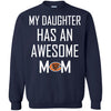 Chicago Bears T Shirts Hoodie My Daughter Has An Awesome Mom