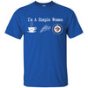 Winnipeg Jets T Shirt Hoodie I Am A Simple Woman Love Coffe Pizza Winnipeg Jets