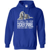 Cocker Spaniel T Shirts Hoodie  Of Course I Talk To