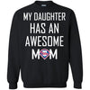 Philadelphia Phillies T Shirts Hoodie My Daughter Has An Awesome Mom