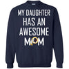 Washington Redskins T Shirts Hoodie My Daughter Has An Awesome Mom