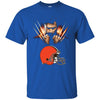 Wolverine CLEVELAND BROWNS T-Shirts Hoodie Ugly Christmas Sweater