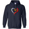 Chicago Blackhawks T-Shirts Hoodie Ugly Christmas Sweater Heart