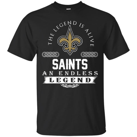 New Orleans Saints T Shirts Hoodie The Legend Is Alive