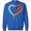 Baltimore Orioles T Shirts Hoodie Love Heart
