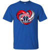 WASHINGTON WIZARDS T Shirt Hoodie Color Water Heart