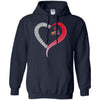 St  Louis Cardinals T Shirts Hoodie Love Heart