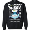 Daddy Shark Los Angeles Chargers T Shirt Hoodie Ugly Christmas Sweater Daddy Shark Doo Doo Doo