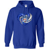 OKLAHOMA CITY THUNDER T Shirt Hoodie Color Water Heart