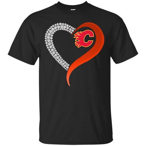 Calgary Flames T-Shirts Hoodie Ugly Christmas Sweater Heart