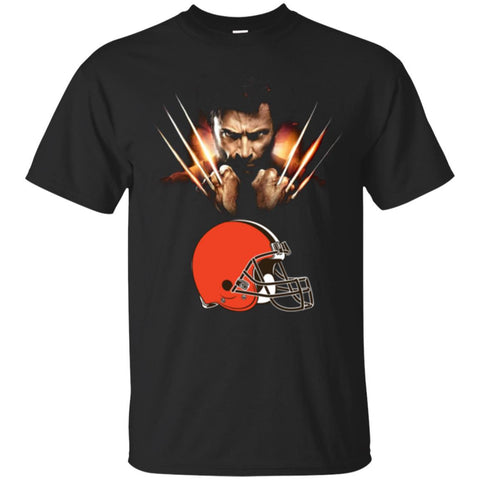 Wolverine CLEVELAND BROWNS T-Shirts Hoodie Ugly Christmas Sweater