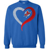 Saint Francis Red Flash T Shirt Hoodie Ugly Christmas Sweater Love Heart