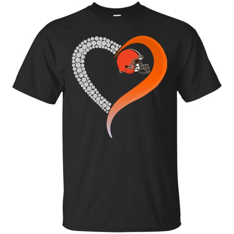 CLEVELAND BROWNS T-Shirts Hoodie Ugly Christmas Sweater Heart