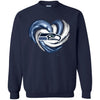 Seattle Seahawks T Shirt Hoodie Color Water Heart