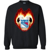 Soccer New York Rangers T Shirts Hoodie Fire Heart