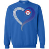 Texas Rangers T Shirts Hoodie Love Heart