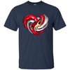 Arizona Coyotes T Shirt Hoodie Color Water Heart
