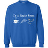 St. Louis Blues T Shirt Hoodie I Am A Simple Woman Love Coffe Pizza St. Louis Blues