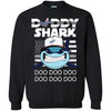 Daddy Shark Los Angeles Dodgers T Shirt Hoodie Ugly Christmas Sweater Daddy Shark Doo Doo Doo