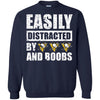 Pittsburgh Penguins T Shirts Hoodie Easily Distracted By Pittsburgh Penguins And Boobs