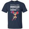 Wonder Woman Shirts Installing Muscles T Shirts Hoodie