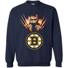 Wolverine Boston Bruins T-Shirts Hoodie Ugly Christmas Sweater