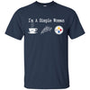 Pittsburgh Steelers T Shirt Hoodie I Am A Simple Woman Love Coffe Pizza Pittsburgh Steelers