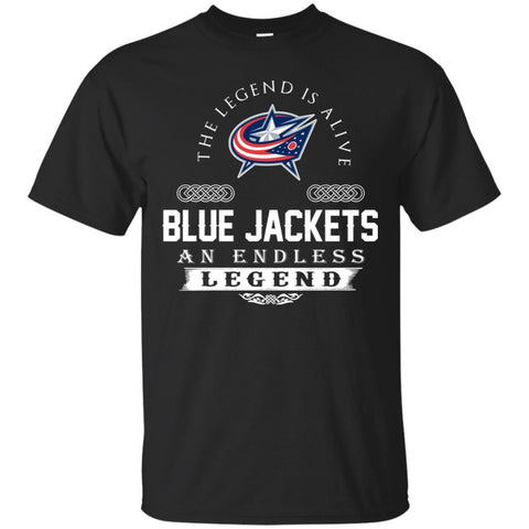 Columbus Blue Jackets T Shirts Hoodie The Legend Is Alive