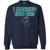 Coastal Carolina Chanticleers T Shirts Hoodie I Married Into This