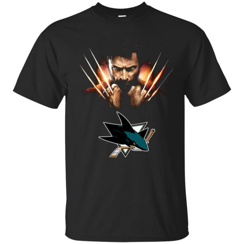 Wolverine San Jose Sharks T-Shirts Hoodie Ugly Christmas Sweater