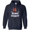 CLEVELAND BROWNS T Shirts Hoodie The Legend Is Alive