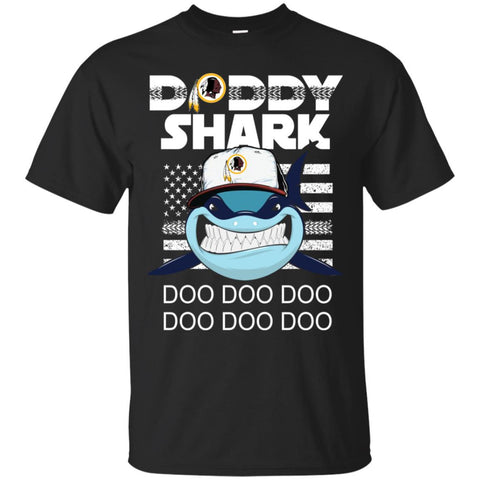Daddy Shark Washington Redskins T Shirt Hoodie Ugly Christmas Sweater Daddy Shark Doo Doo Doo