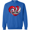 PORTLAND TRAIL BLAZERS T Shirt Hoodie Color Water Heart