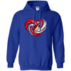 Arizona Coyotes T Shirt Hoodie Color Water Heart