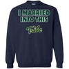 William & Mary Tribe T Shirts Hoodie I Married Into This