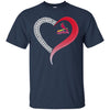 St  Louis Cardinals T Shirts Hoodie Love Heart
