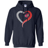 Sacred Heart Pioneers T Shirt Hoodie Ugly Christmas Sweater Love Heart