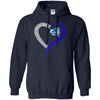 Central Connecticut State Blue Devils T Shirt Hoodie Ugly Christmas Sweater Love Heart